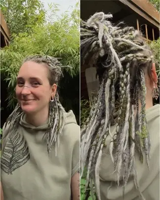 salon dreads